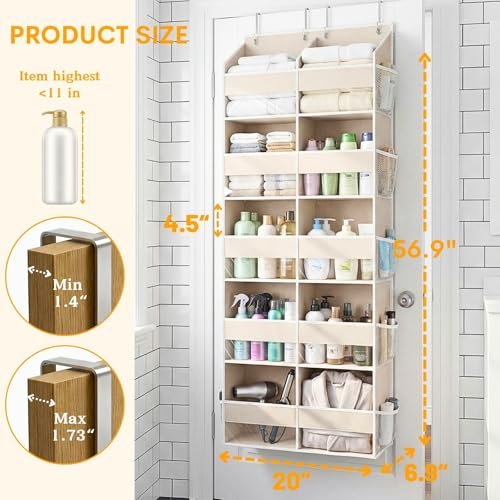 Ofiray-home 5-Tier Over the Door Organiser detail image 1