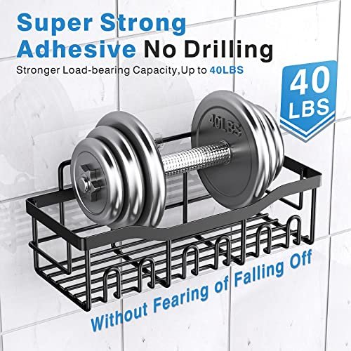 EUDELE 5-Pack Adhesive Shower Caddy Set detail image 1