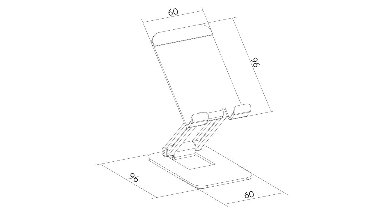 Desky Foldable Pro Phone Stand detail image 2