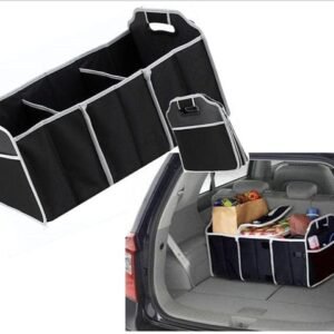Living Today Collapsible Car Trunk Organiser with Cooler Bag gallery image 1