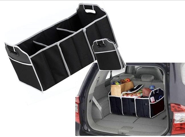 Living Today Collapsible Car Trunk Organiser with Cooler Bag