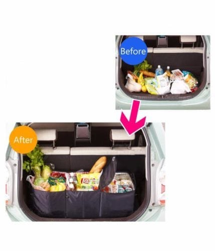 Living Today Collapsible Car Trunk Organiser with Cooler Bag gallery image 3